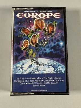 Europe-The Final Countdown Cassette Tape